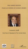 Youssouf Al-Qardawi - Prix Ahmed Badeeb pour les femmes de science arabes - Lauréates 2008.