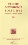  Anonyme - Cahiers d'économie politique N° 58/2010 : .