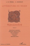 Jean-Dominique Pénel - Littérature du Niger - Rencontre, volume 1.