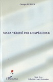 Georges Bublex - Marx vérifié par l'expérience.