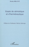 Nicolas Mba-Zué - Essais de sémiotique et d'herméneutique.