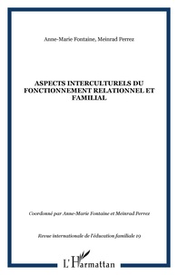 Meinrad Perrez et Anne-Marie Fontaine - Aspects interculturels du fonctionnement relationnel et familial - 19.