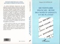 Guévellou françois Le - DICTIONNAIRE FRANÇAIS-RUSSE DES NOMS D'ANIMAUX ET DE PLANTES.