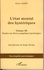 Pierre Janet - L'état mental des hystériques - Volume 3, études sur divers symptômes hystériques.
