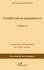 Hermann von Helmholtz - Conférences populaires - Volume 1.