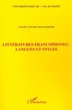 Papa Samba Diop - Littératures francophones : langues et styles.