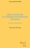 Christiane Félicité Ewané - Essai d'analyse du système hypothétique français - Perspective guillaumienne.
