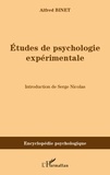 Alfred Binet - Etudes de psychologie expérimentale.