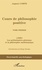 Auguste Comte - Cours de philosophie positive - Tome 1, Les préliminaires généraux et la philosophie mathématique (1830).