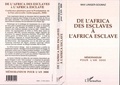 Max Liniger-Goumaz - De l'Africa des esclaves à l'Africa esclave - Conférence planétaire pour la proclamation de la paix universelle, Anthropopolis, 3000, mémorandum pour l'an 3000, résumé destiné à l'assemblée plénière.