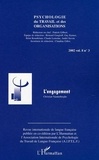 Christian Vandenberghe - Psychologie du travail et des organisations Volume 8 N° 3 / 2002 : L'engagement.