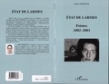  XXX - Etat de larmes - Poèmes 2002-2003.