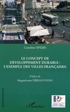 Caroline Speirs - Le concept de développement durable : l'exemple des villes françaises.