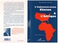 Paul Bunduku-Latha - L'administration Clinton et l'Afrique.