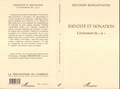 Secondo Bongiovanni - Identite et donation - L'événement du " je ".