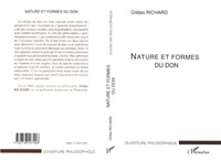 Gildas Richard - Nature et formes du don.