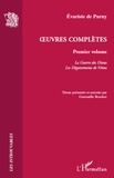 Evariste de Parny - Oeuvres complètes - Volume 1, La Guerre des Dieux ; Les Déguisements de Vénus.
