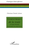 Christiane Chaulet-Achour - Gouverneurs de la rosée de Jacques Roumain - La pérennité d'un chef-d'oeuvre.