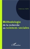 Ambroise Zagre - Méthodologie de la recherche en sciences sociales.