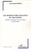 Jean-Michel Porret - Les modes d'organisation du transfert - Transferts névrotiques et non névrotiques en psychanalyse.