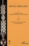 Oriane Letourneur et Alexandre Dehais - Revue africaine N° 5 : Lettres, arts, sciences humaines et sociales.