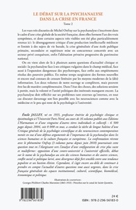 Le débat sur la psychanalyse dans la crise en France. Tome 2, (In)culture, (dé)formation, aliénation