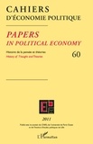 Claire Pignol - Cahiers d'économie politique N° 60/2011 : .