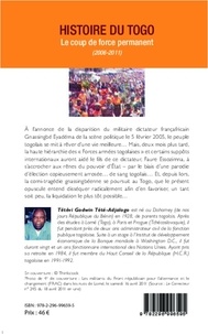Histoire du Togo. Le coup de force permanent (2006-2011)