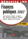 François Chouvel - Finances publiques 2007.
