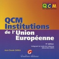 Jean-Claude Zarka - QCM Institutions de l'Union européenne.