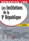 Pauline Türk - Les Institutions de Ve République.