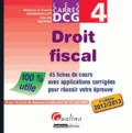 Pascale Recroix et Béatrice Grandguillot - Droit fiscal 2012/2013 - 45 fiches de cours avec applications corrigées pour réussir votre épreuve.