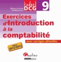 Béatrice Grandguillot et Francis Grandguillot - Exercices d'introduction à la comptabilité DCG 9 - Avec corrigés détaillés.