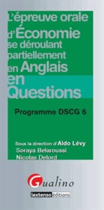 Aldo Lévy - L'épreuve orale d'économie se déroulant partiellement en anglais en questions - Programme DSCG 6.