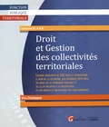 Gilles Champagne - Droit et gestion des collectivités territoriales.