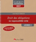 Julie Malet-Vigneaux - Droit des obligations Licence 2 - La responsabilité civile.