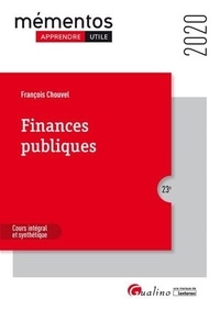 François Chouvel - Finances publiques - Cours intégral et synthétique.