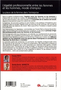 L'égalite professionnelle entre les femmes et les hommes, mode d'emploi. La place de la femme dans l'entreprise