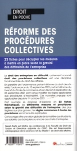 Les procédures collectives. 23 fiches pour décrypter les mesures à mettre en place selon la gravité des difficultés de l'entreprise 3e édition