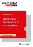 Jean-Philippe Tricoit - Droit social international et européen.