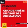 Corinne Renault-Brahinsky - L'essentiel des grands arrêts du droit des obligations.