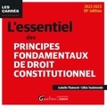 Gilles Toulemonde et Isabelle Thumerel - L'essentiel des principes fondamentaux de droit constitutionnel.