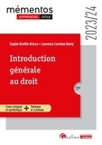 Sophie Druffin-Bricca et Laurence-Caroline Henry - Introduction générale au droit.