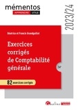 Francis Grandguillot et Béatrice Grandguillot - Exercices corrigés de Comptabilité générale.