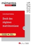 Corinne Renault-Brahinsky - Droit des régimes matrimoniaux.