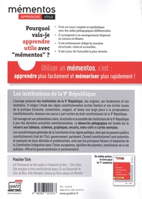 Les institutions de la Ve République  Edition 2023-2024