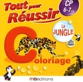 Régine Quéva - La jungle avec petit panda - Coloriage CP 6-7 ans.