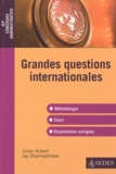 Julien Aubert et Jay Dharmadhikari - Grandes questions internationales.