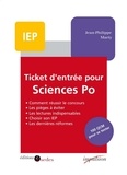 Jean-Philippe Marty - Ticket d'entrée pour Sciences Po - 100 QCM pour se tester.