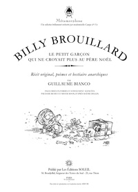 Billy Brouillard Tome 2 Le petit garçon qui ne croyait plus au père Noël